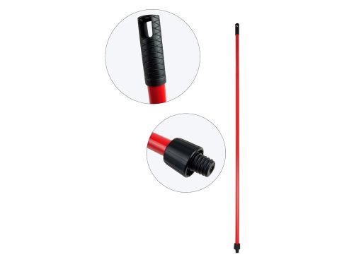 Cabo para vassoura ou esfregona em metal universal com adaptador sp 140 cm , Branca , 70005 , 8410474520133